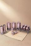 14 parça rose gold baharat seti 100 ml cam baharatlık yağlık sirkelik metal stant